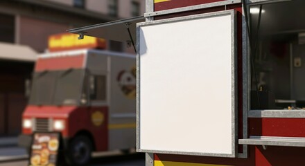 Blank food truck menu board design your perfect food truck advertisement now