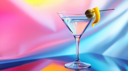 Elegant Martini Glass
