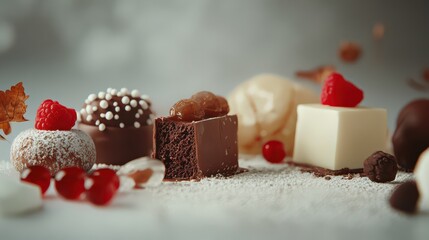 Delicious Assorted Chocolates