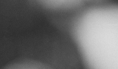 Black white dark gray silver abstract background. Color gradient. Wave. Rough grain grainy grungy noise dust. Brushed matte shimmery blur.