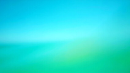 Obraz premium Serene Teal and Turquoise Gradient Background Abstract Ocean or Sky Scene