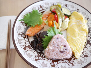 日本食、ワンプレートランチ