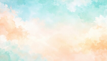 Soft pastel clouds overhead serene sky abstract art calm environment aerial view dreamy concept
