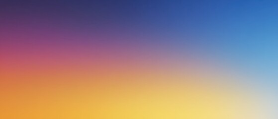 Naklejka premium Color gradient background with vibrant hues for design projects, digital art, website backgrounds, and creative presentations showcasing blue and orange tones.