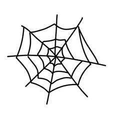 spider web vector icon