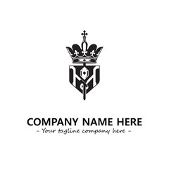 King logo company design vector illustration
