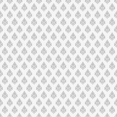 Fabric pattern, wallpaper, floral pattern, seamless, white, luxurious