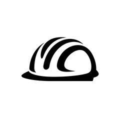 Construction Helmet: A simplified yet impactful illustration of a construction helmet, symbolizing safety and progress in the world of building and industry.