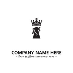 King logo company design vector illustration