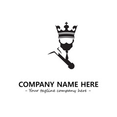 King logo company design vector illustration