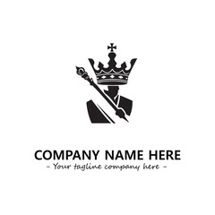 King logo company design vector illustration