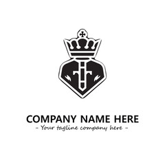 King logo company design vector illustration