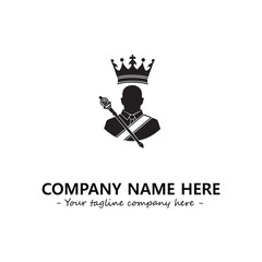 King logo company design vector illustration