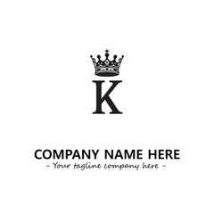 King logo company design vector illustration