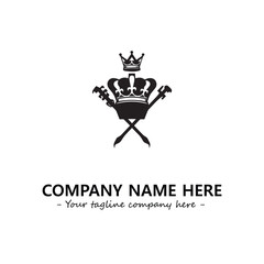 King logo company design vector illustration