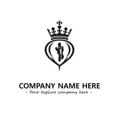 King logo company design vector illustration