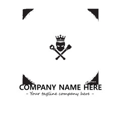 King logo company design vector illustration