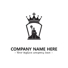 King logo company design vector illustration