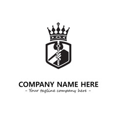 King logo company design vector illustration