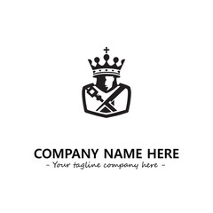 King logo company design vector illustration