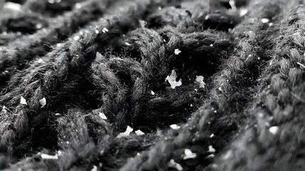 texture showing tight weave and monochrome tone