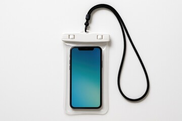 Waterproof smartphone case with lanyard for protection and convenience outdoors