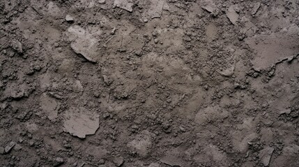 Fototapeta premium Dark gray textured surface; rough, cracked, granular.