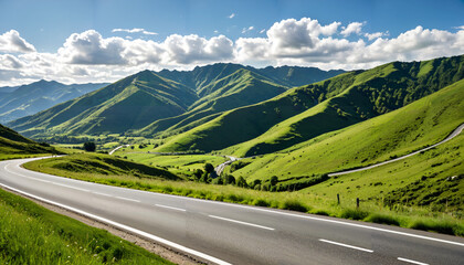 Le paysage montagneux