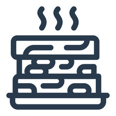 Pé-de-moleque Sweet on a Plate