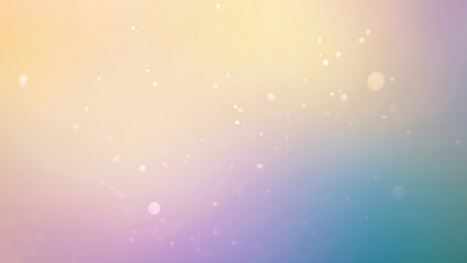 Fototapeta premium Abstract Pastel Background Soft Hues and Glowing Particles