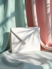 layered palm leaf shadow pink