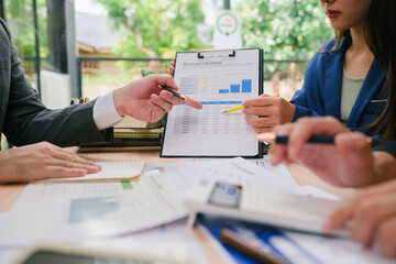 Collaborative team meeting at office brainstorming ideas modern workspace creative environment professional viewpoint