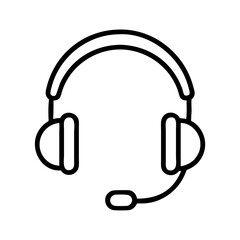 headphones on white background