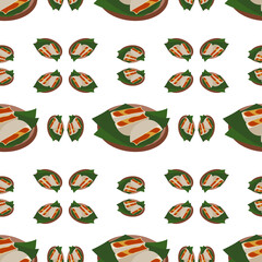 Kue rangi pattern illustration 