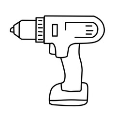 line vector carpentry tool