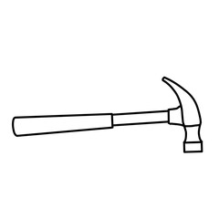 line vector carpentry tool