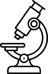 Microscope Icon - Vector Design