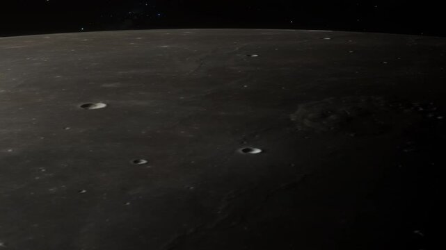 A view of Earth from the moon