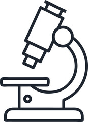Microscope Icon - Vector Design
