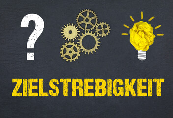 Obraz premium Zielstrebigkeit 