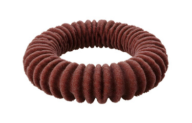 Hair tie realistic 3d render isolated on white