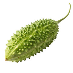 Fototapeta premium Whole kakrol (spine gourd) on transparent background