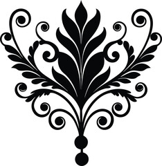 Obraz premium black and white tree