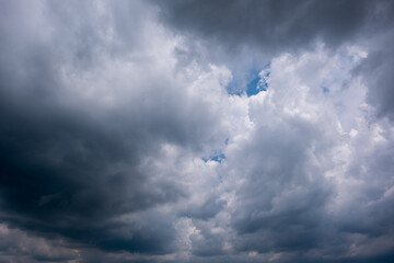 dark storm clouds with background,Dark clouds before a thunder-storm.	