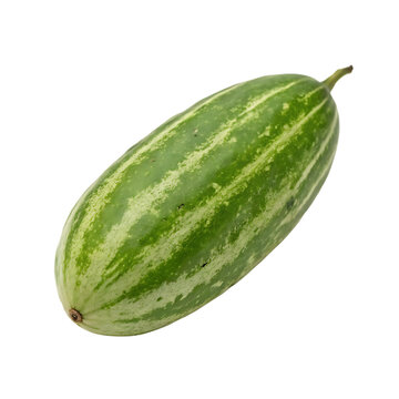 Pointed gourd (Parwal) isolated on a transparent background