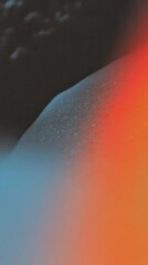 Abstract Gradient with Texture and Light Play Depicting Contrast and Harmony in Color Spectrum