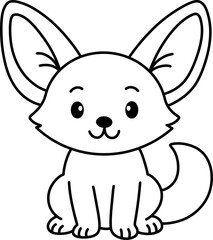 Animal coloring book