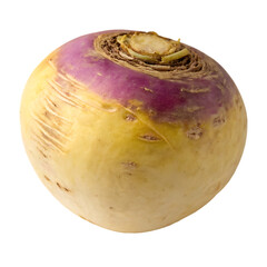 Rutabaga isolated on a transparent background