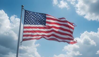 Naklejka premium Flag day