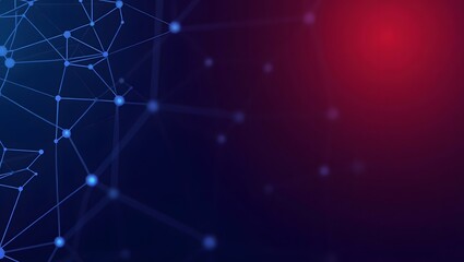 abstract blue background with particles